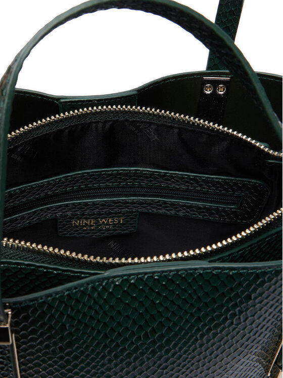 Nine West Nine West Ročna torba CEO-UNION FLOW-LDA9532 Temno zelena
