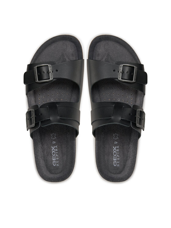Geox Geox Παντόφλες U Sandal Ghita U159VB 00043 C9999 Μαύρο