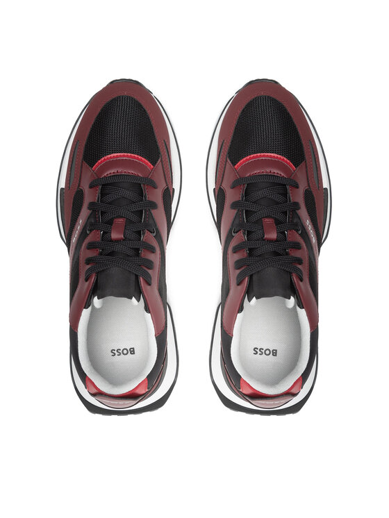 BOSS Boss Sneakersy Jonah 50480534 10214652 01 Bordó