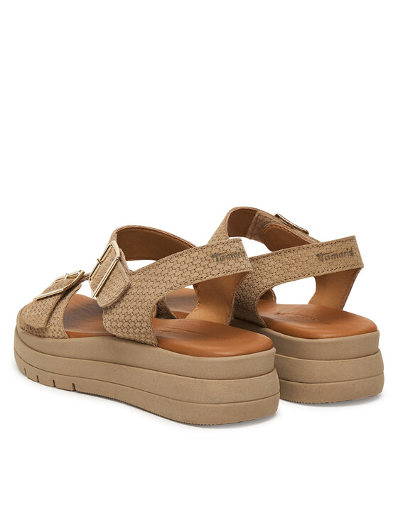 Tamaris Tamaris Sandály 1-28209-46 Béžová