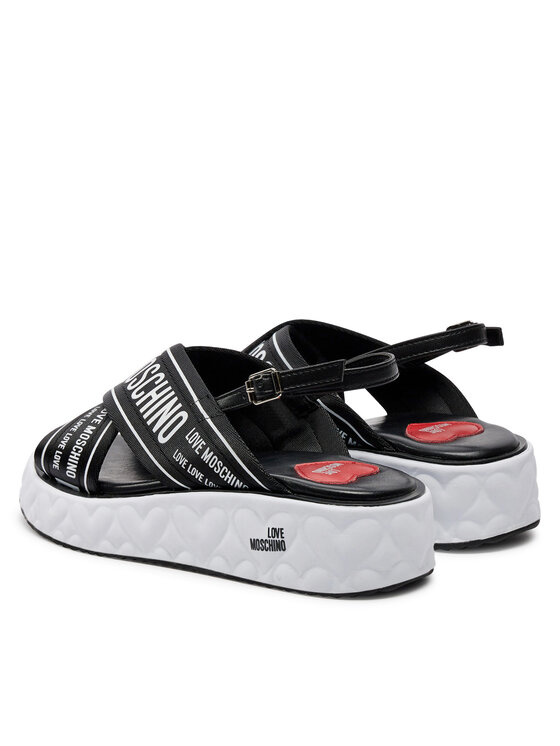 LOVE MOSCHINO LOVE MOSCHINO Sandale JA16315I0IIX300A Crna