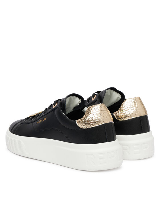 REPLAY REPLAY Снікерcи GWZ8F .000.C0002L Чорний