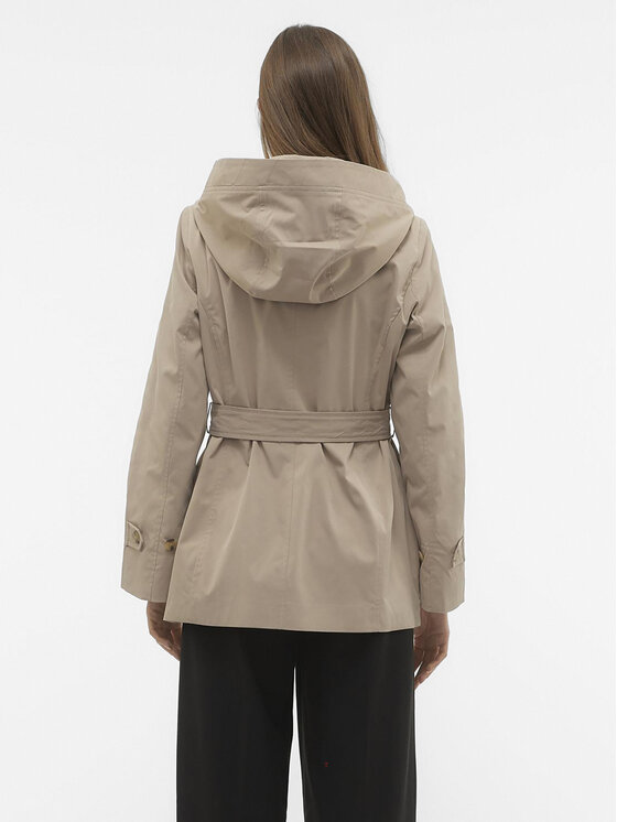 Vero Moda Vero Moda Kevad-sügis mantel Chelsea 10300845 Pruun Regular Fit