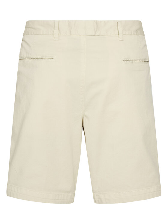 BOSS BOSS Szorty materiałowe H-Slice 50540743 Écru Regular Fit