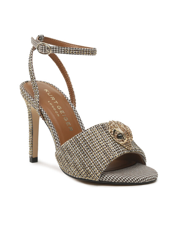 Kurt Geiger Sandale Kensington Sandal 8489940609 Auriu 8489940609 imagine noua