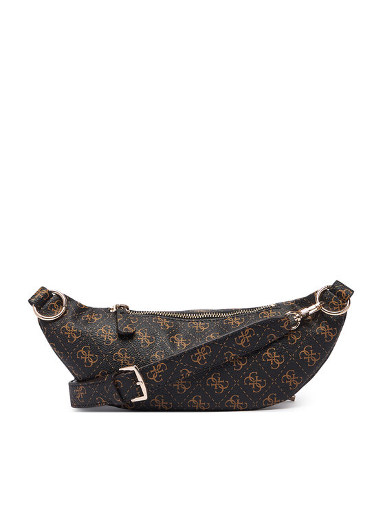 Guess Guess Τσαντάκι Μέσης﻿ Latona Travel TWHQ92 11080 Μαύρο