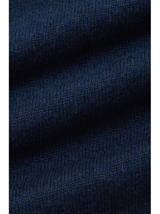 Lancerto Lancerto Sweter Simen SW073225000033 Granatowy Regular Fit