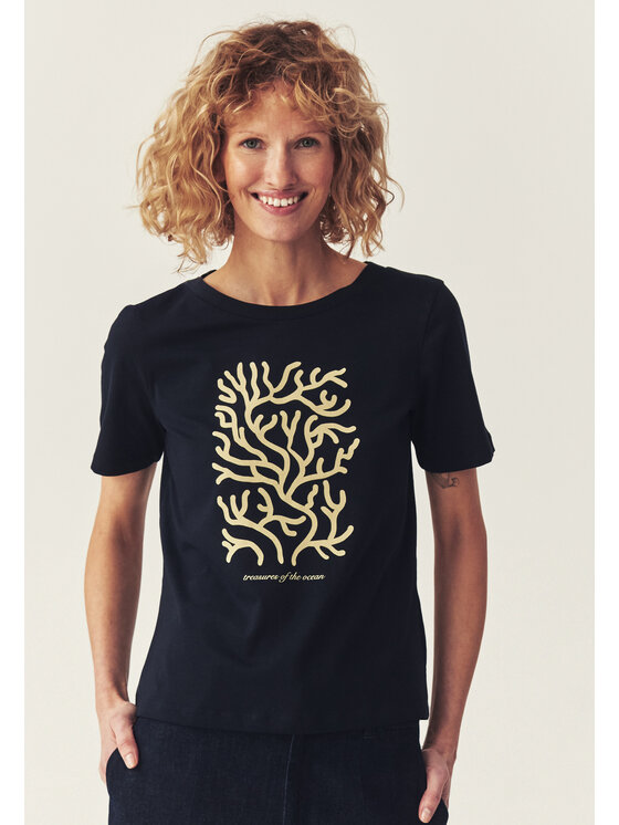 TATUUM TATUUM T-Shirt RAMIRA Tmavomodrá Classic Fit