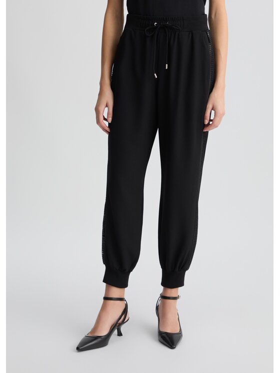 Liu Jo Liu Jo Pantaloni di tessuto TA5264TS42303195 Nero Regular Fit