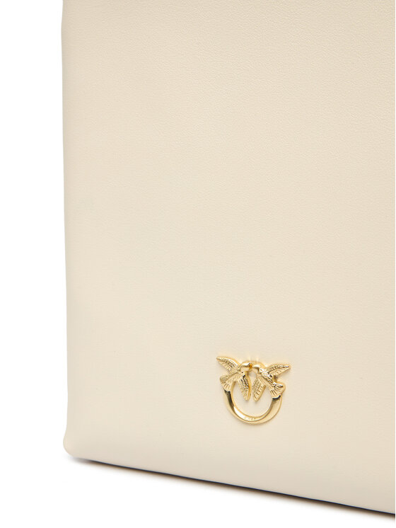 PINKO PINKO Torbica Flat Satchel AI 25-26 PCPL 105352 A0QO Écru