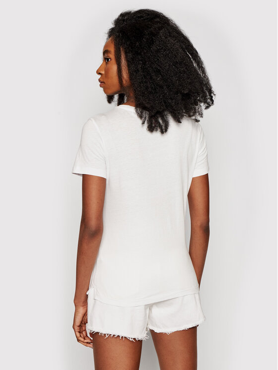 T-shirt W1GI49 K46D0 Bianco Regular Fit