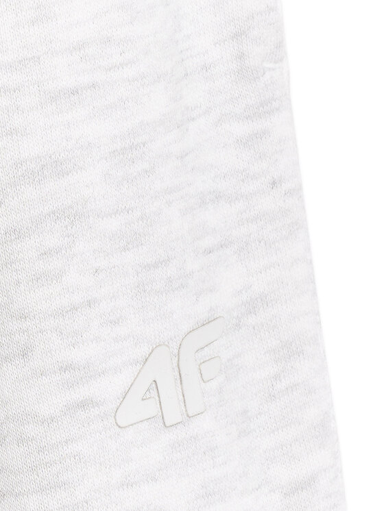 4F 4F Pantaloni da tuta NOS Grigio chiaro Regular Fit