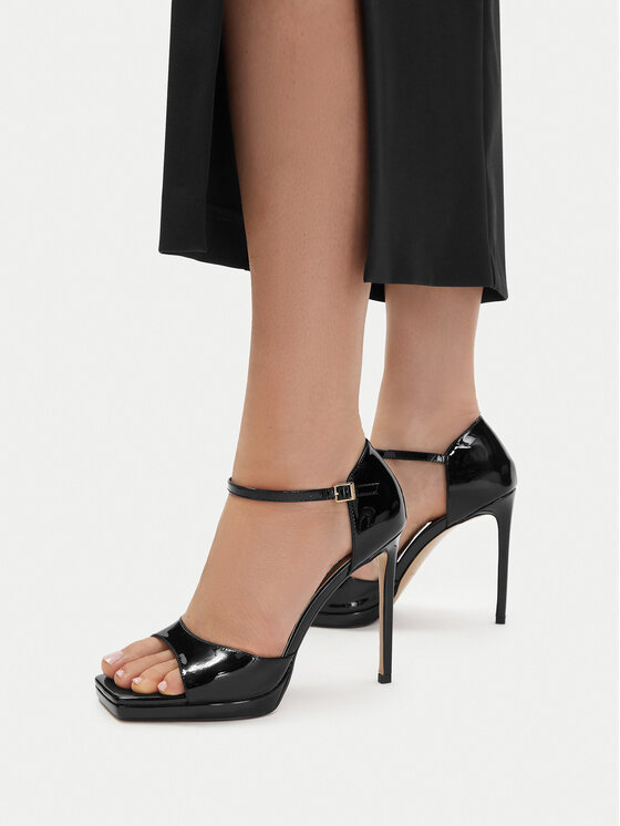 Eva Minge Eva Minge Sandalen EO-VIOLET-LT2521-3-1 Schwarz