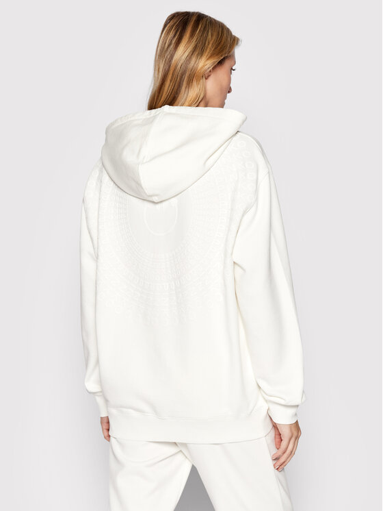 PINKO Pinko Džemperis Biscotti 1G17BC Y7SG Balta Relaxed Fit