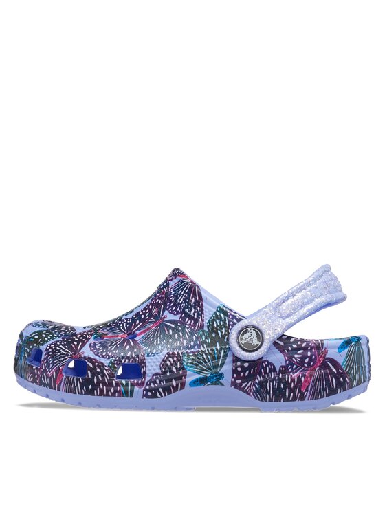 Crocs Crocs Klapki Classic Butterfly Clog Kids 208297 Niebieski