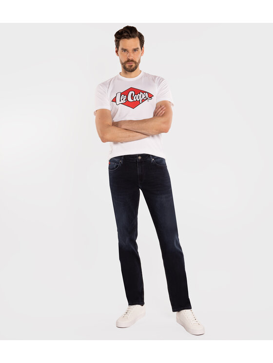 Lee Cooper Lee Cooper Jeansy MARCUS 1386 Granatowy Regular Fit