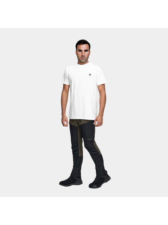 Alpinus Alpinus T-Shirt Tokat Biały Regular Fit