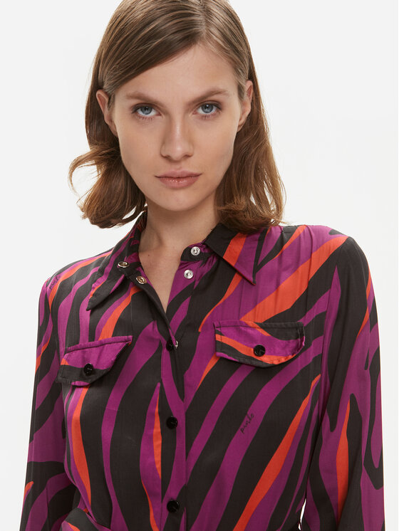 PINKO Pinko Rochie tip cămașă Assente 100909 A1B7 Roz Regular Fit