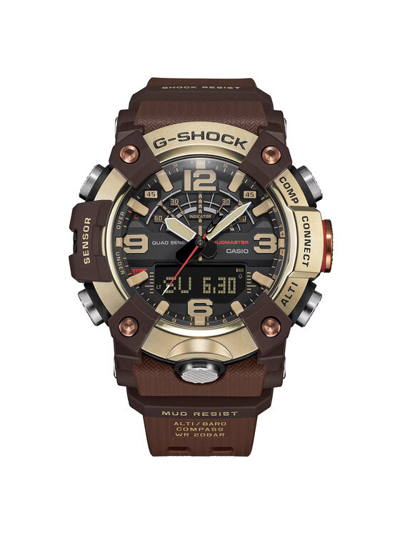 Casio Casio Zegarek GG-B100XMH-5AER Brązowy