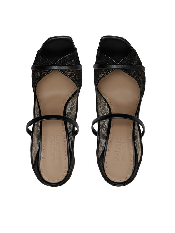 MALONE SOULIERS MALONE SOULIERS Şlapi Noah 90-16 Negru