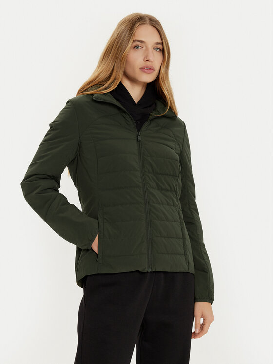 Champion Champion Übergangsjacke 117571 Grün Custom Fit