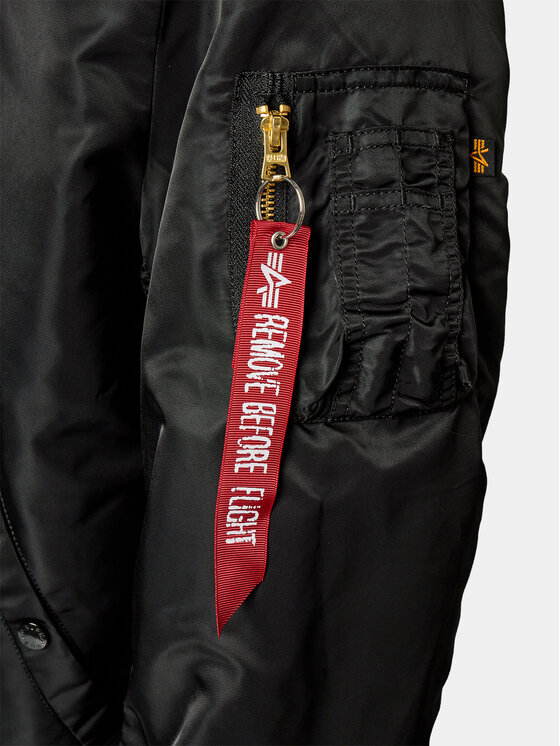 Alpha Industries Alpha Industries Bundy bomber Ma-1 ZH Back Emb 138105 Čierna Regular Fit