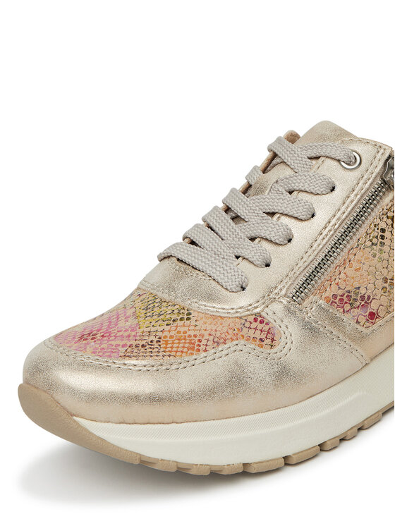 Rieker Rieker Sneakersy N7422-91 Beżowy