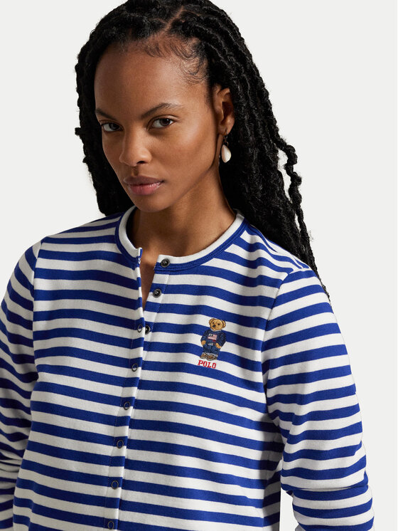 Polo Ralph Lauren Polo Ralph Lauren Kardigan 211963465001 Plava Slim Fit