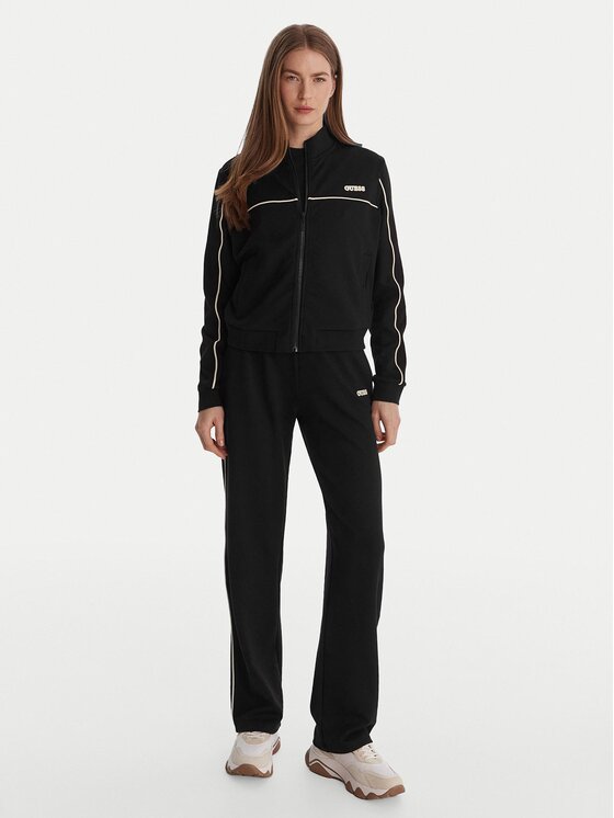 Guess Guess Bluza V6GQ09 K3001 Czarny Regular Fit