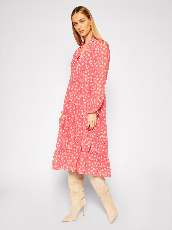 Tommy Jeans Tommy Jeans Sukienka letnia Tjw Floral DW0DW08450 Różowy Regular Fit
