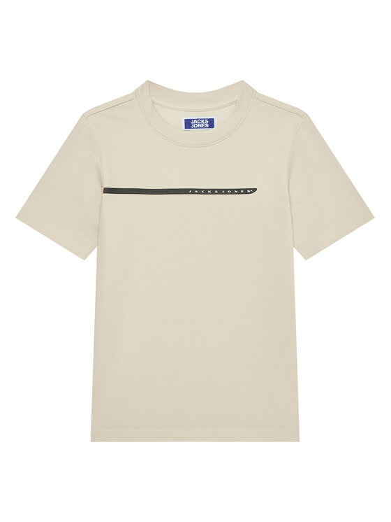 Chłopięcy T-Shirt Jack&Jones Junior, Rozmiar 152, Beżowy, Fusion 12274610
