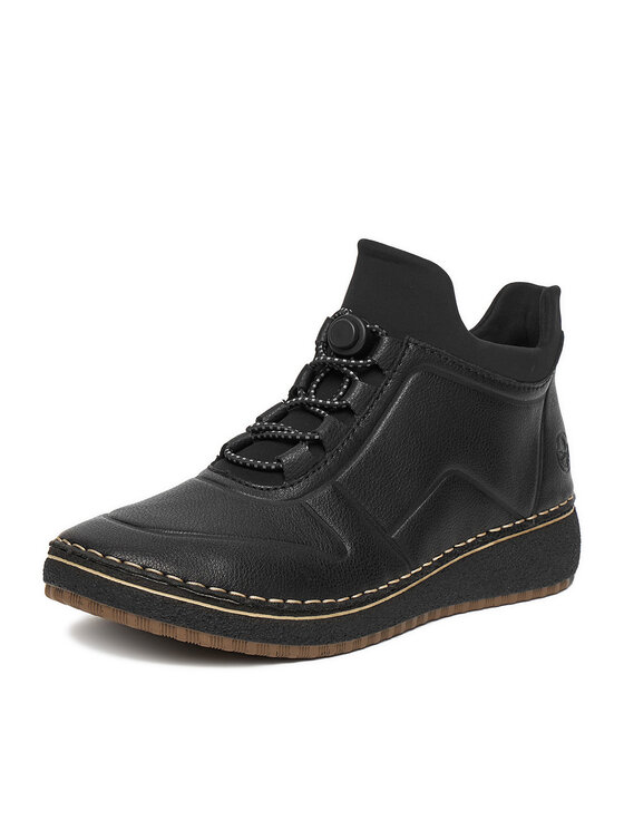 Rieker Rieker Pantofi 50961-00 Negru