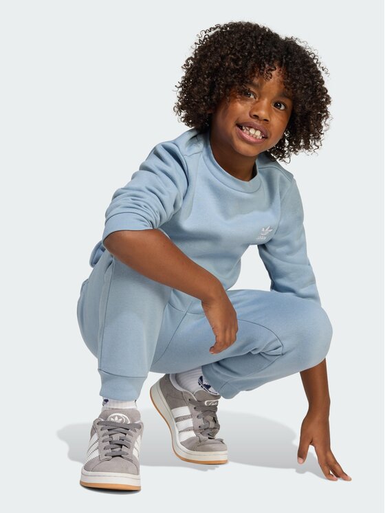 adidas adidas Zestaw dla dzieci Crew Set Błękitny Regular Fit