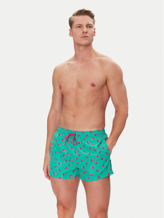 YSABEL MORA YSABEL MORA Pantaloni scurți pentru înot 90302 Verde Regular Fit
