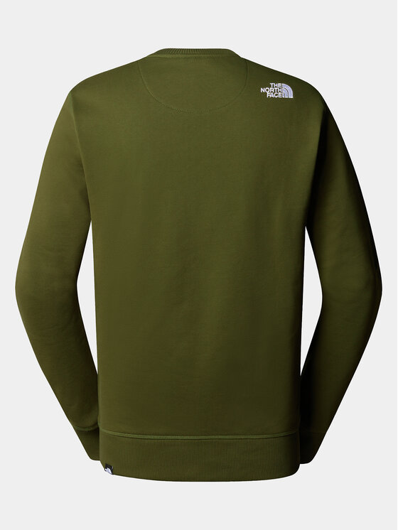 The North Face The North Face Felpa Drew Peak NF0A4SVR Verde Regular Fit
