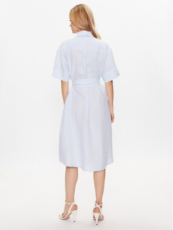 Seidensticker Seidensticker Hemdkleid 60.134413 Blau Regular Fit