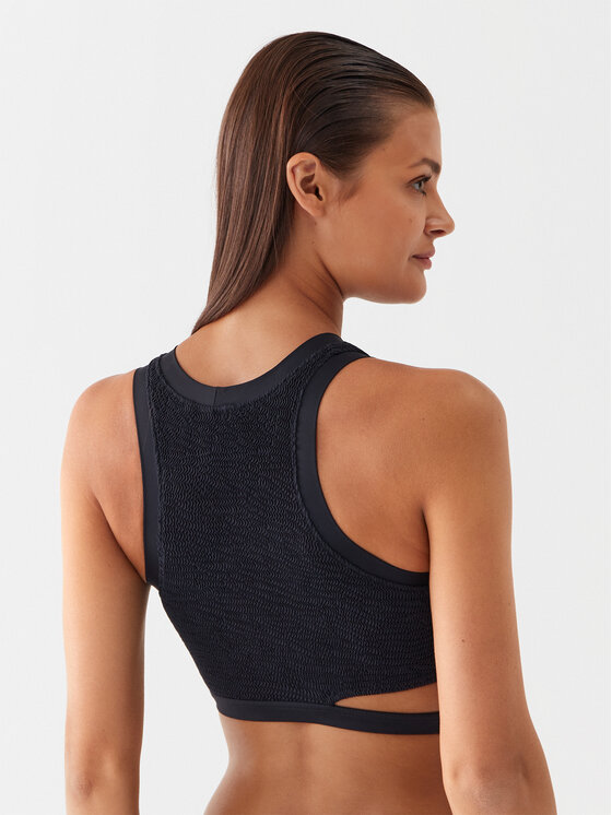 Calvin Klein Swimwear Calvin Klein Swimwear Горнище на бански KW0KW02208 Черен