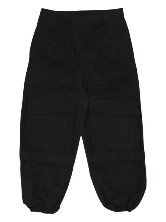 DISCLAIMER DISCLAIMER Pantaloni cargo 24ids54548 Nero Regular Fit