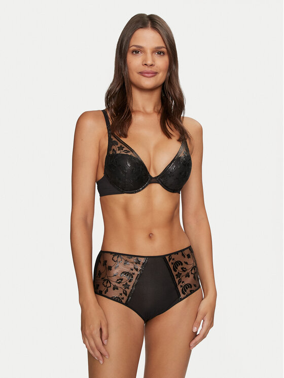 Chantelle Chantelle Mutande classiche a vita alta Philter C22CC5 Nero