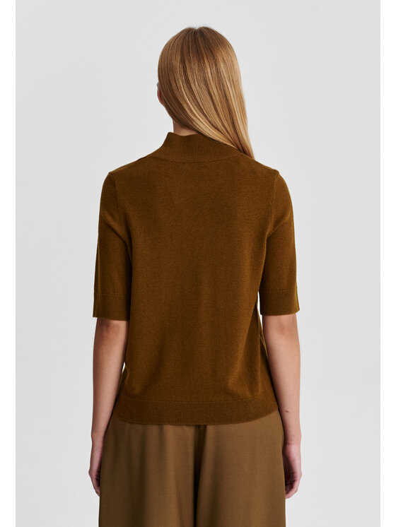 TATUUM TATUUM Sweter ELIN Khaki Classic Fit