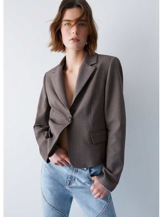 Liu Jo Liu Jo Giacca da abito CA6122T577AP9578 Marrone Regular Fit