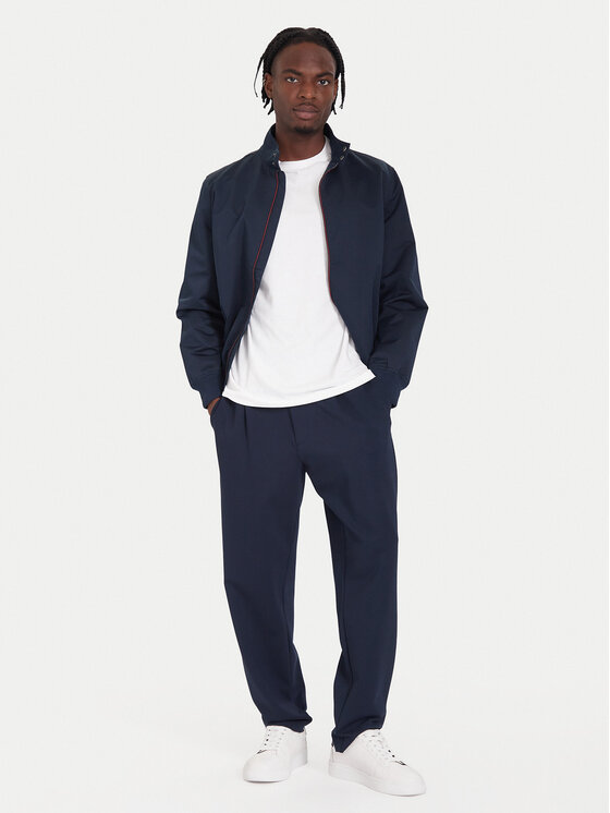 Mustang Mustang Kurtka bomber 1016889 Granatowy Regular Fit