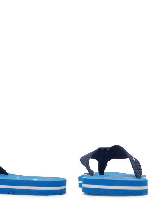 Tommy Hilfiger Tommy Hilfiger Flip flop T3X8-33909-0058A023 S Albastru