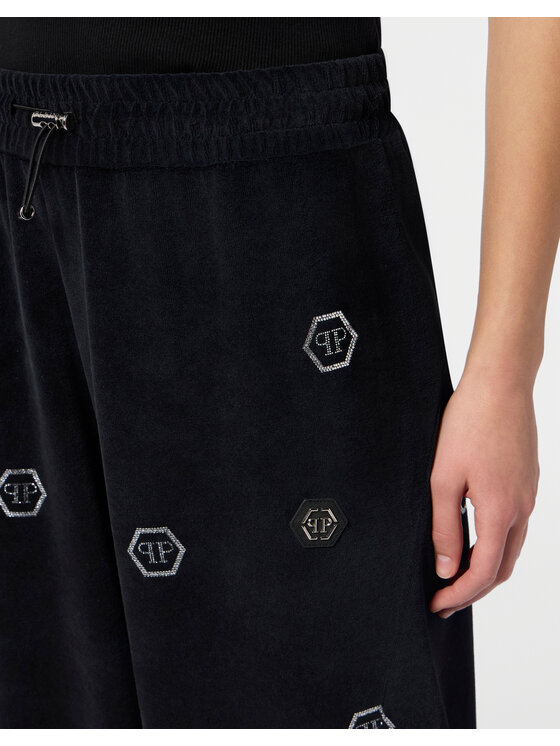 PHILIPP PLEIN PHILIPP PLEIN Teplákové kalhoty 29897 Černá