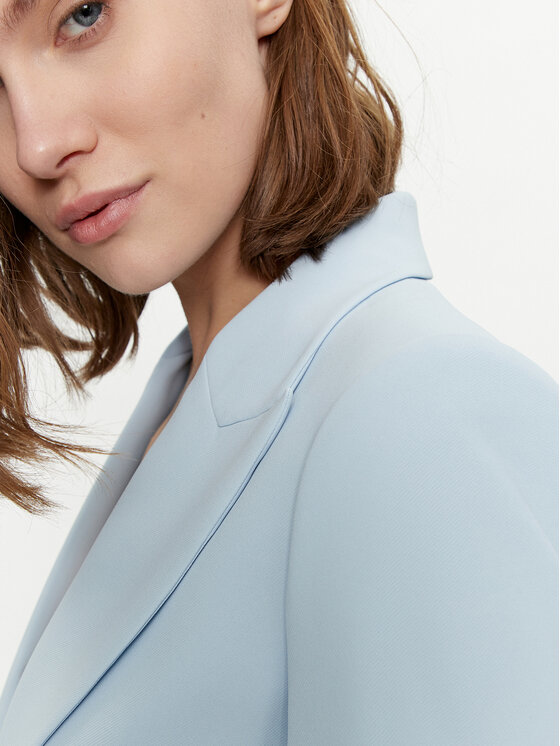 TWINSET TWINSET Sakoi 241TP2170 Svijetloplava Regular Fit