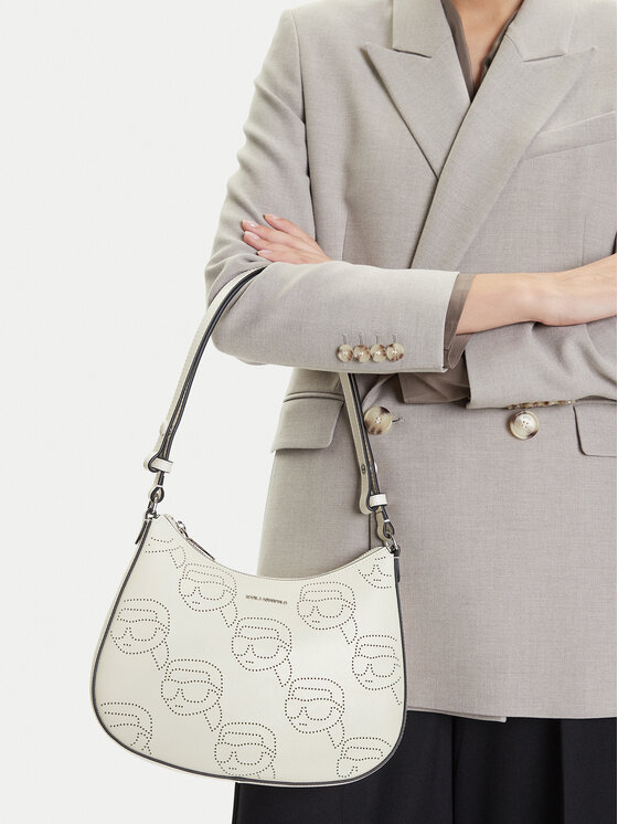 KARL LAGERFELD KARL LAGERFELD Torbica A2W30107 Écru
