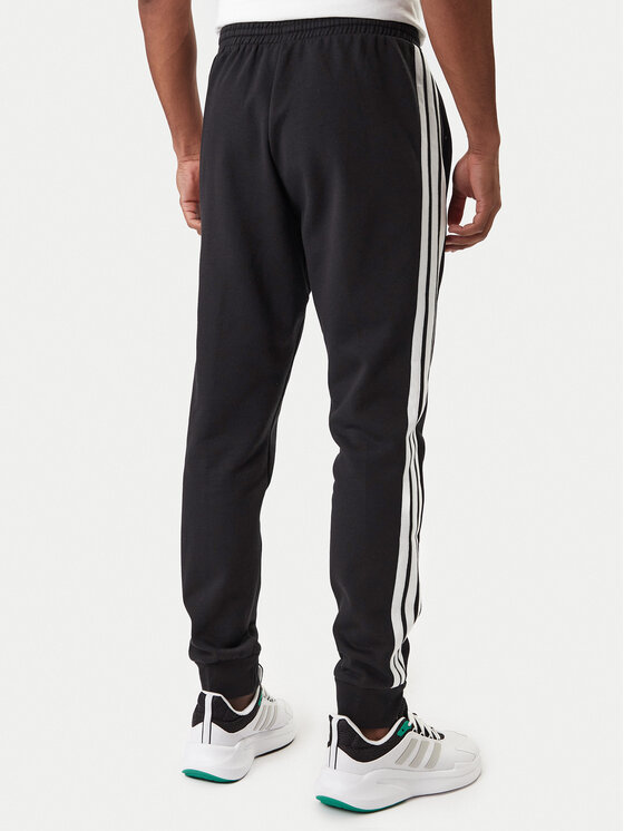 adidas adidas Teplákové kalhoty Essentials 3-Stripes JD1861 Černá Regular Fit