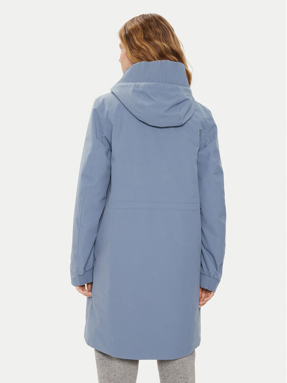 Didriksons Didriksons Parka Bente Wns Parka 504921 Niebieski Regular Fit