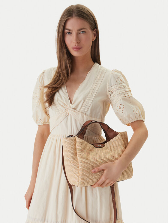 DKNY DKNY Handtasche Willa Satchel R61DOG33 Beige