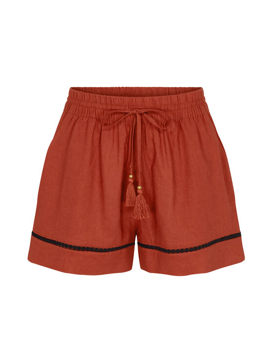 Triumph Triumph Szorty piżamowe Summer Wear 10227237 Pomarańczowy Regular Fit